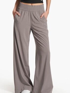 Vuori villa wide leg- smoke